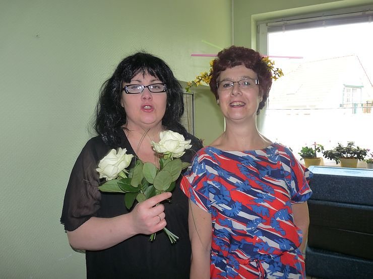 Fr&ouml;hlich Ostern gefeiert