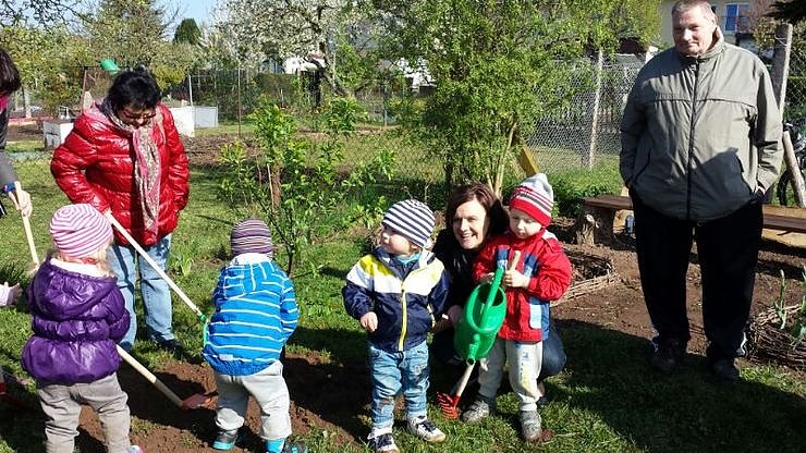 Fertigstellung des Projektes Zwergengarten