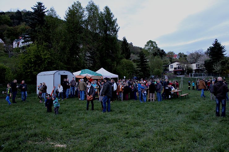 Osterfeuertermin passte