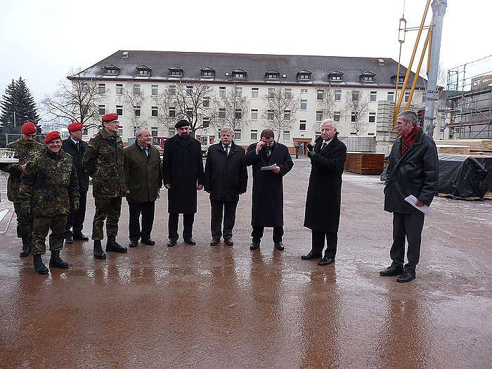 Richtfest Bundeswehr Sondershausen