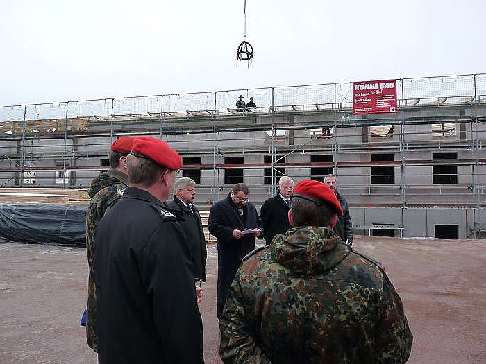 Richtfest Bundeswehr Sondershausen