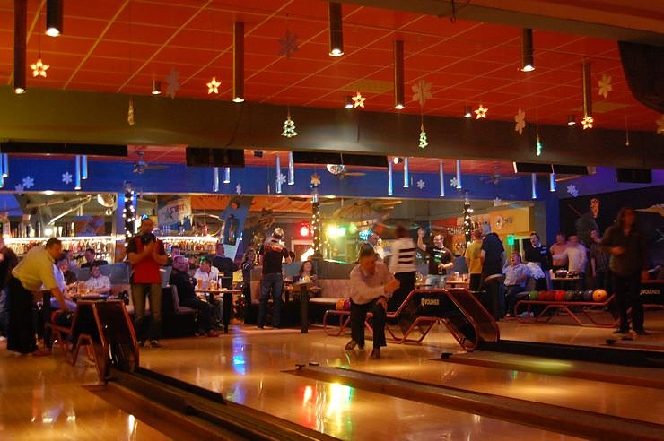 Weihnachtfeier im Starbowling Nordhausen. NNZ-City Scout on Tour