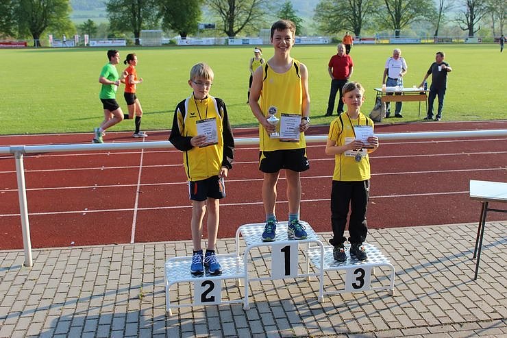 Stark beim Stundenlauf