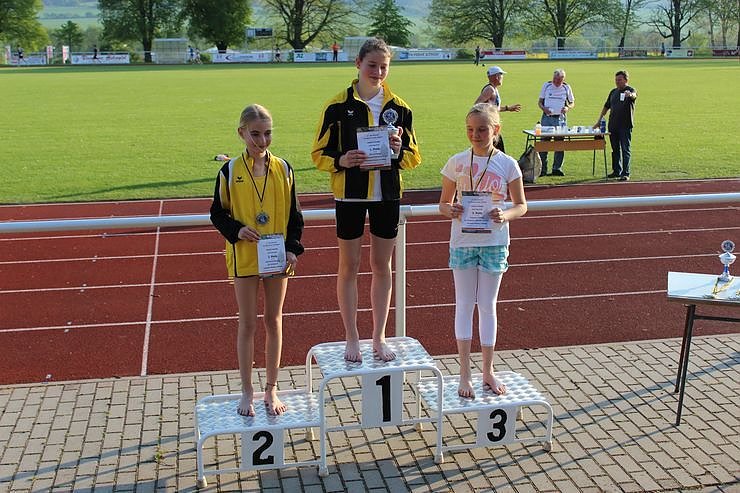 Stark beim Stundenlauf