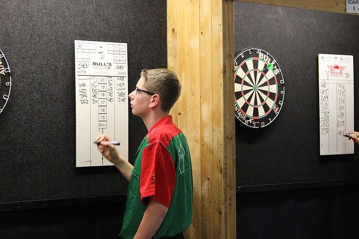 Dart-Elite zu Gast