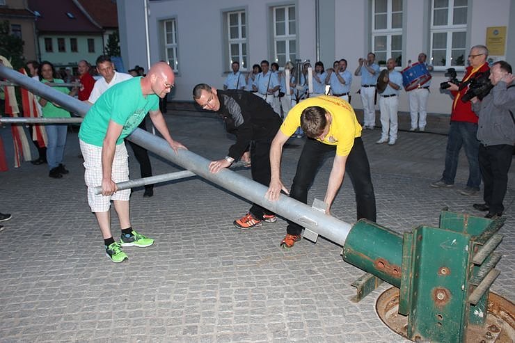Maibaumk&ouml;nig kommt aus Duisburg