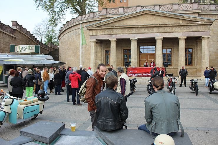 Maifeier in Sondershausen 