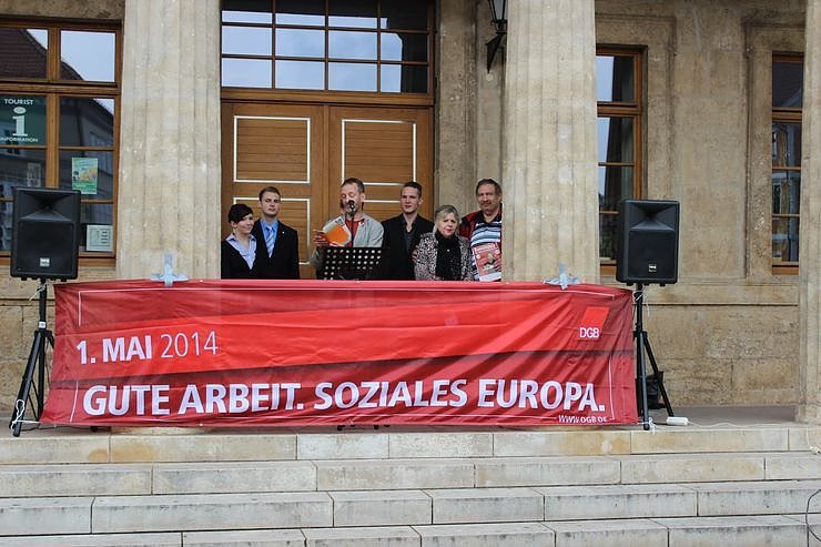 Maifeier in Sondershausen 