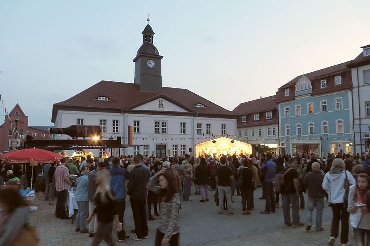 SPD beim Maibaumfest Bad Frankenhausen
