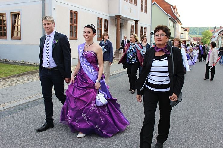 Fliederkrone gesetzt