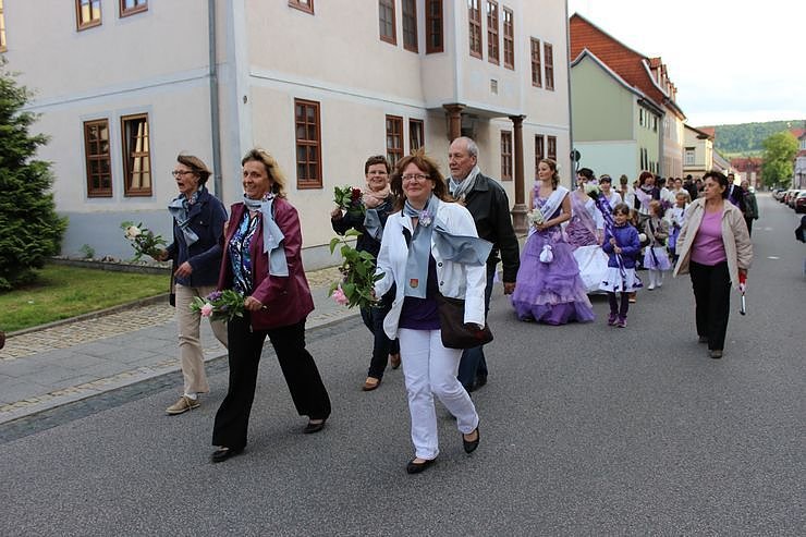 Fliederkrone gesetzt