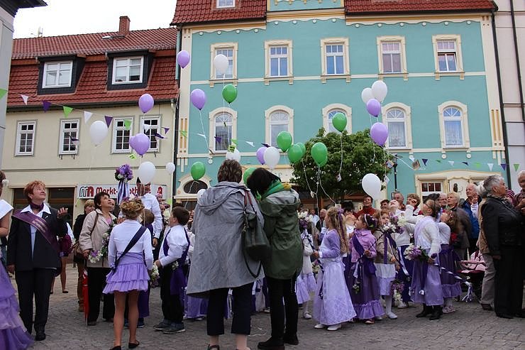 Fliederkrone gesetzt