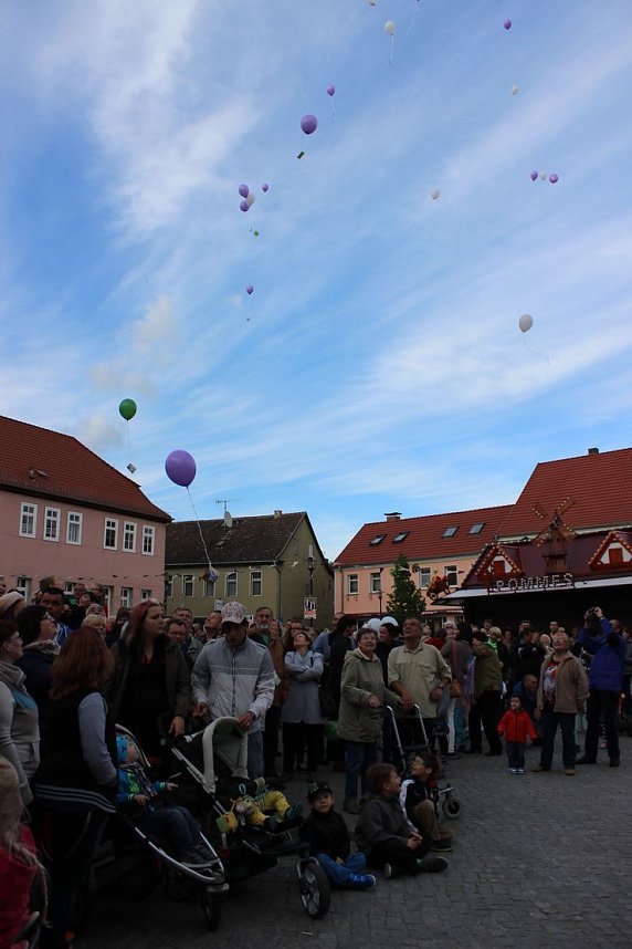 Fliederkrone gesetzt