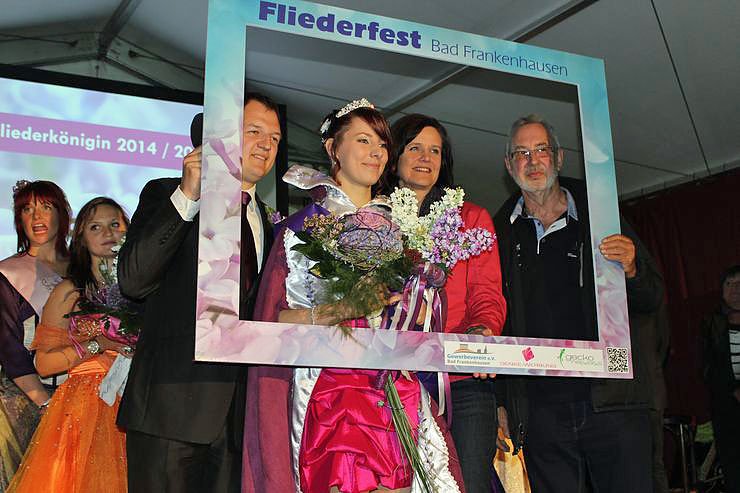 Wahl der Fliederk&ouml;nigin