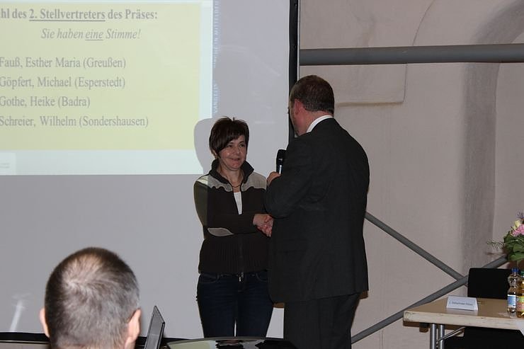 Wahl des Pr&auml;ses erfolgt