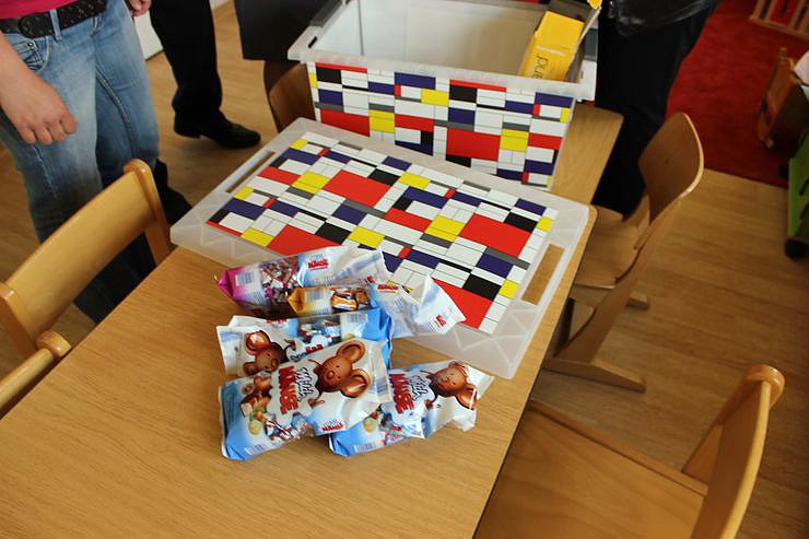 Besonderer Sand zum Spielen