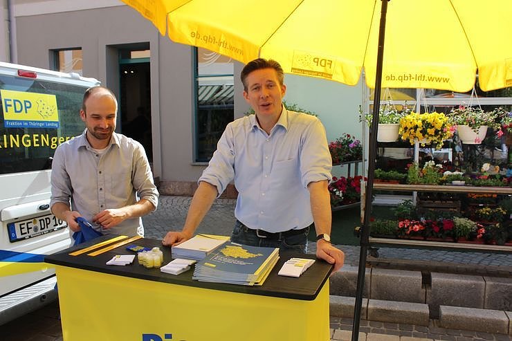 Wahlimpressionen aus Bad Frankenhausen