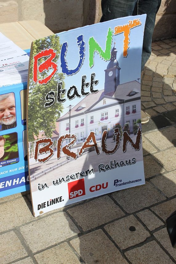 Wahlimpressionen aus Bad Frankenhausen