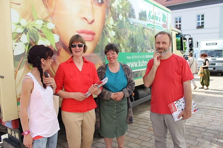 Wahlimpressionen aus Bad Frankenhausen