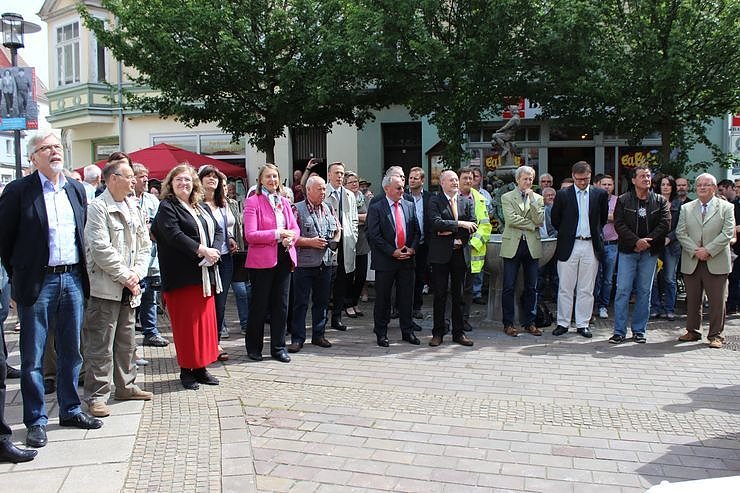 Richtfest ehem. Caf&eacute; Pille