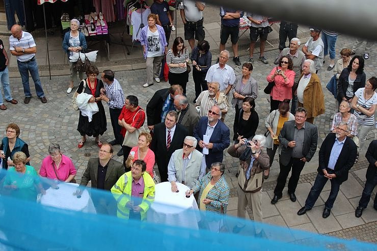 Richtfest ehem. Caf&eacute; Pille