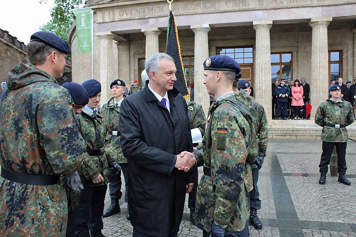 &Ouml;ffentliche Vereidigung in Sondershausen