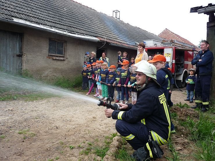 Gemeinsam Brand gel&ouml;scht