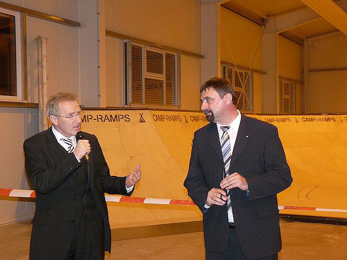 Einweihung Skaterbahn