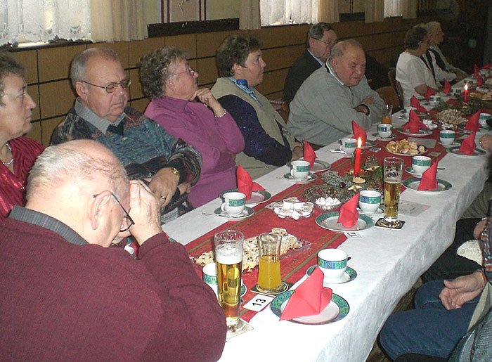 Weihnachtsfeier VdK Donndorf