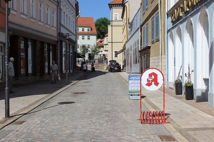 Nicht viel los beim Markt?