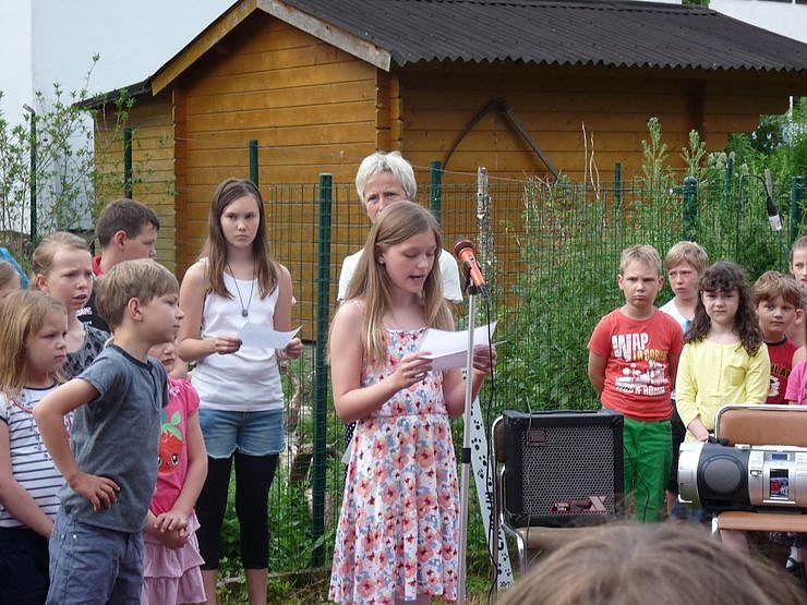 Schulgarten eingeweiht