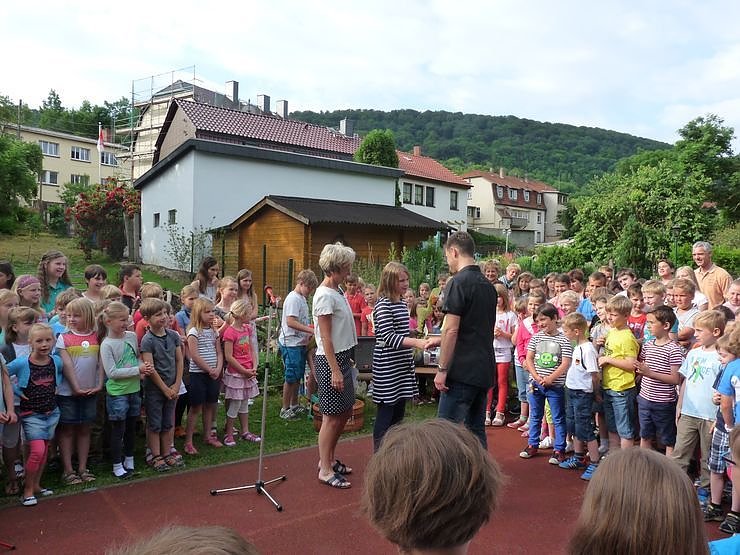 Schulgarten eingeweiht