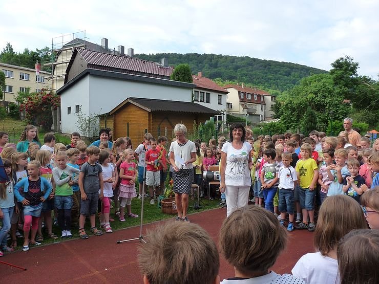 Schulgarten eingeweiht