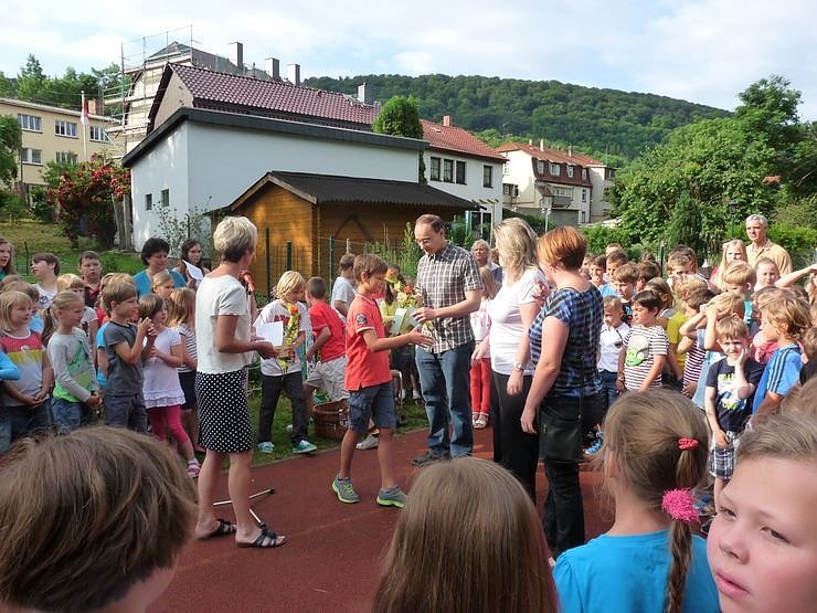 Schulgarten eingeweiht