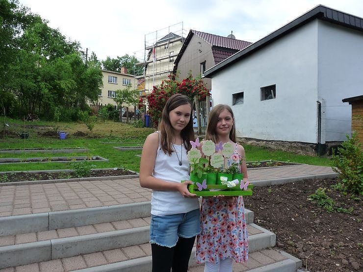 Schulgarten eingeweiht