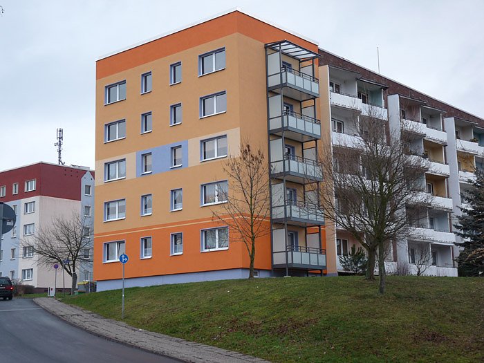 Block Stra&szlig;e des Friedens