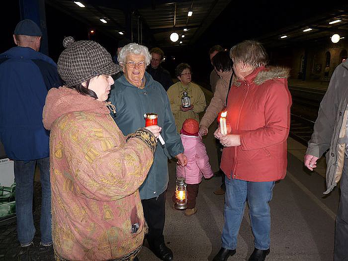 Friedenslicht in Sondershausen