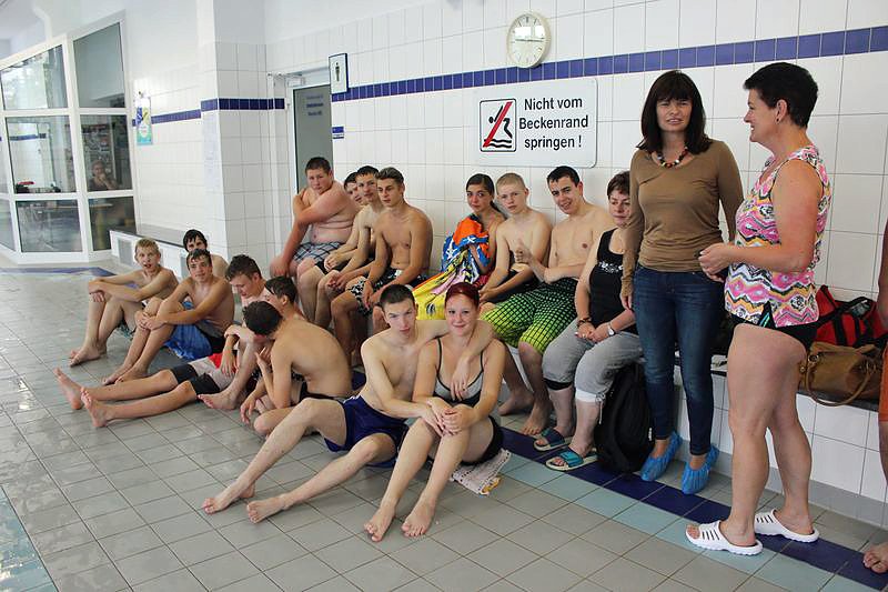 24-Stunden-Schwimmen 2014 gestartet
