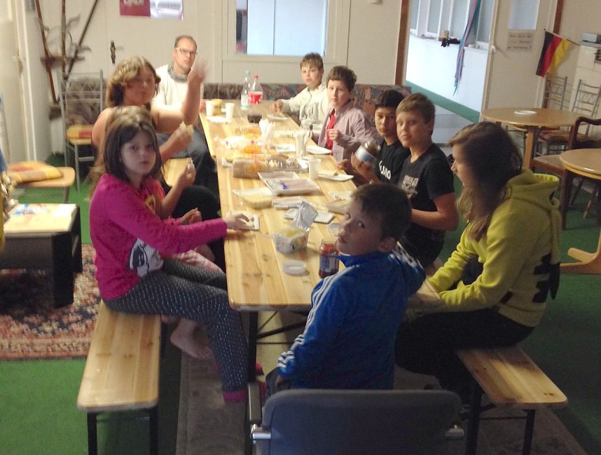 Gemeinsam trainiert und gefeiert