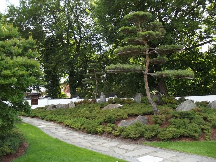 Im Japanischen Garten unterwegs