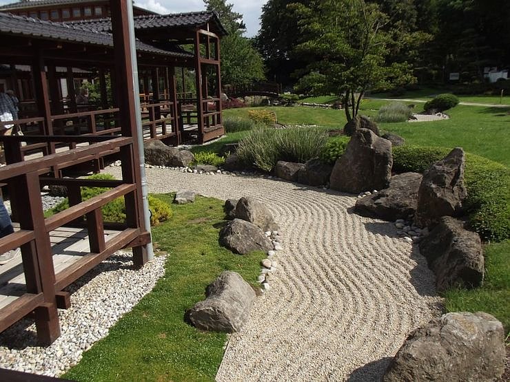 Im Japanischen Garten unterwegs