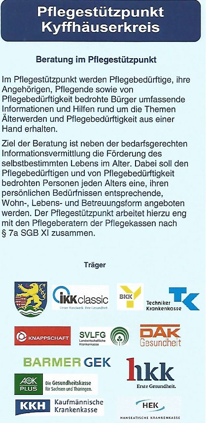 Pflegest&uuml;tzpunkt &uuml;bergeben