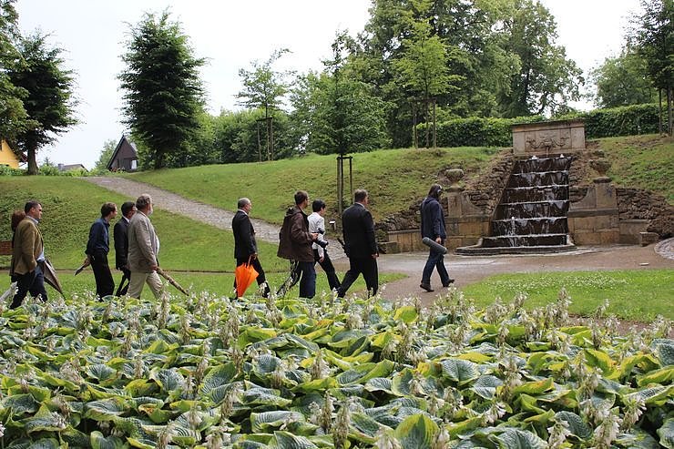Ministerpr&auml;sidentin besucht Kleinod