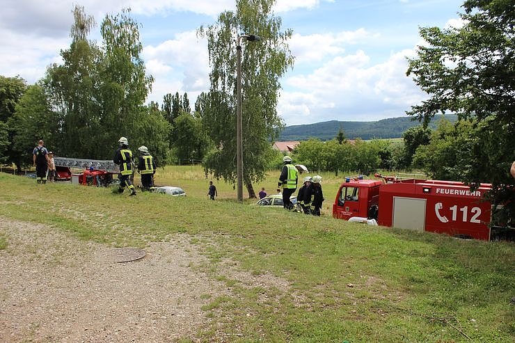 Mit Blaulicht ins &Ouml;stertal von Sondershausen