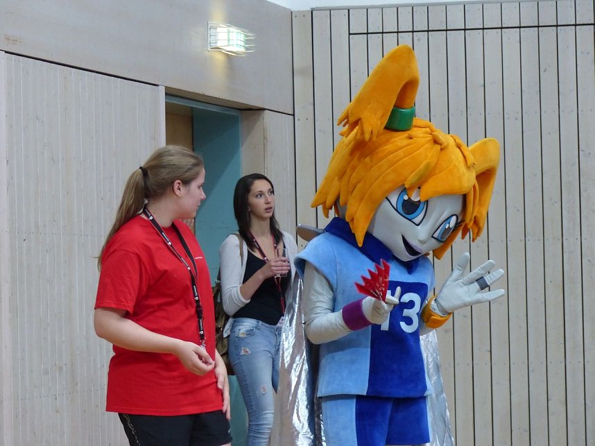 Volleyball in der Wiedigsburghalle