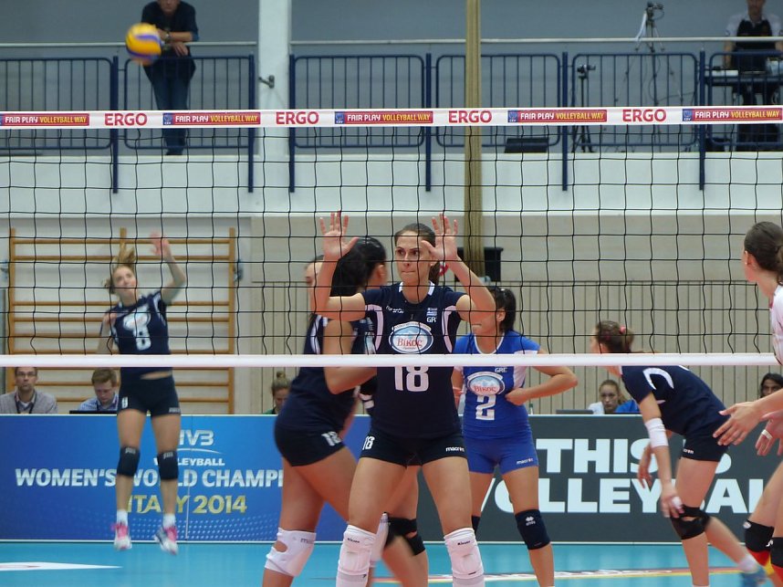 Volleyball in der Wiedigsburghalle