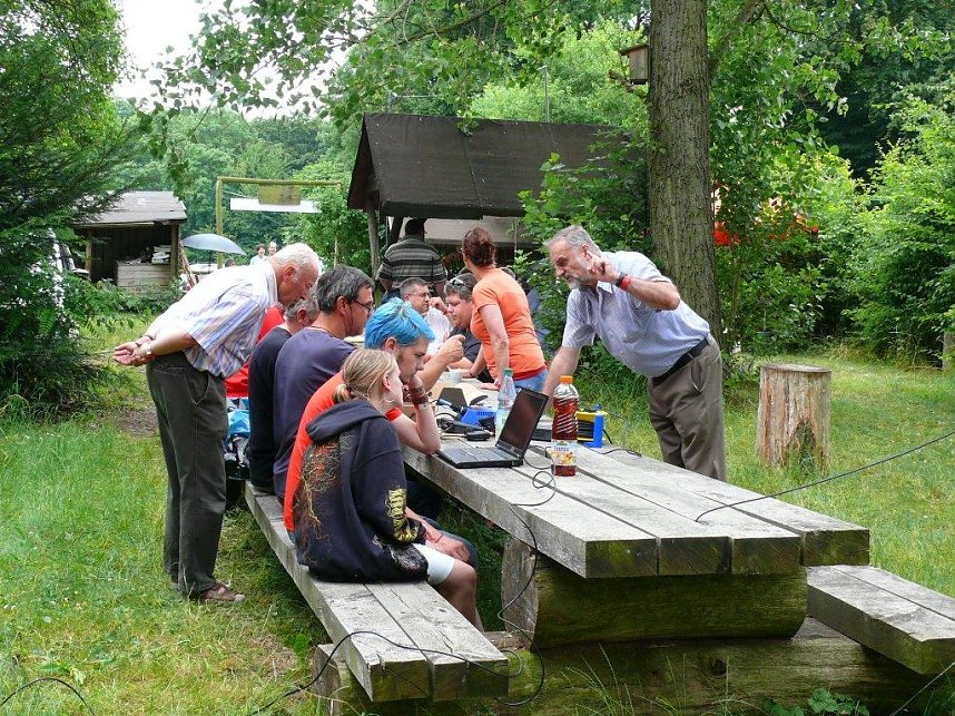 Funkertreffen auf dem Rathsfeld