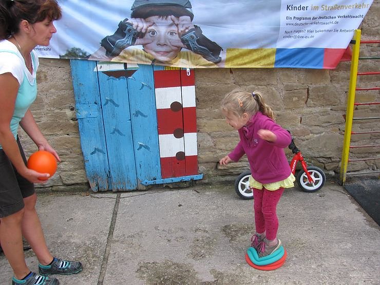 Verkehrssicherheitstag bei Riethspatzen