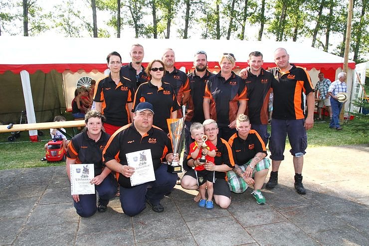 Hitzeschlacht zum Kreisfeuerwehrtag