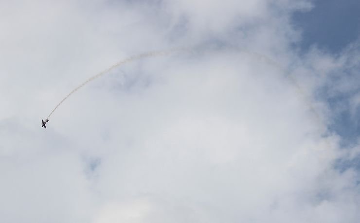 Morgen gro&szlig;e Flugschau